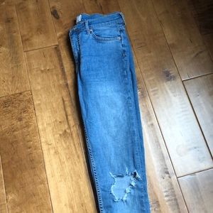 Free People Busted Knee Jeans